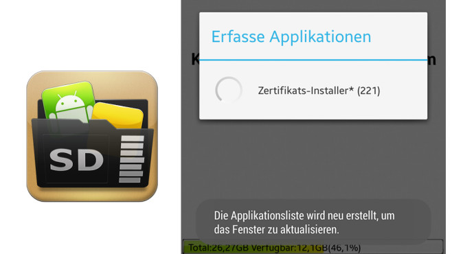 App Center Computer Bild Android