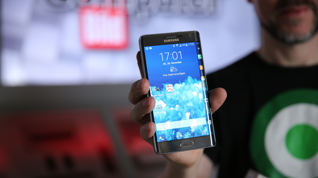 Samsung Galaxy Note Edge im Test COMPUTER BILD