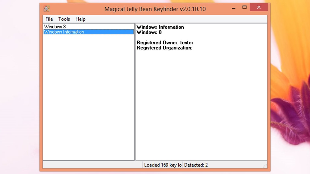 Seriennummer vergessen: Magical Jelly Bean Keyfinder
