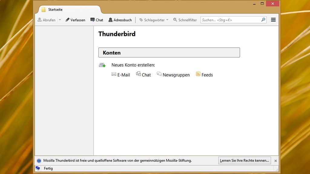 Spam nervt: Thunderbird