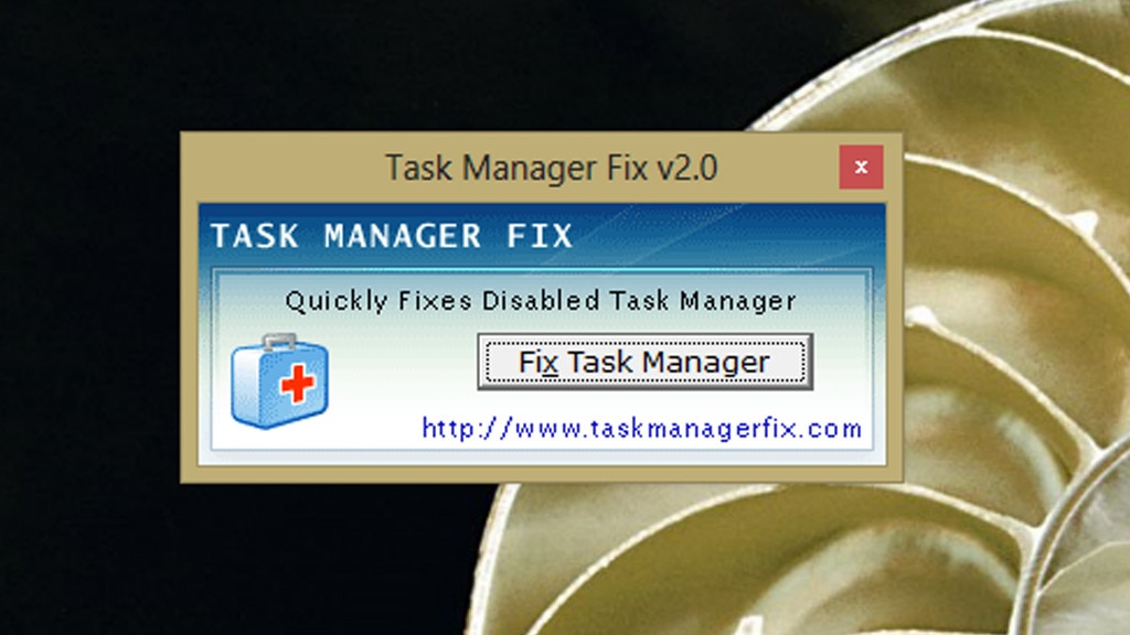 Task-Manager gesperrt: Task Manager Fix