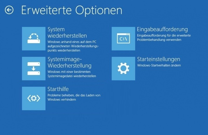 Windows-Start klappt nicht mehr: Systemreparaturdatenträger
