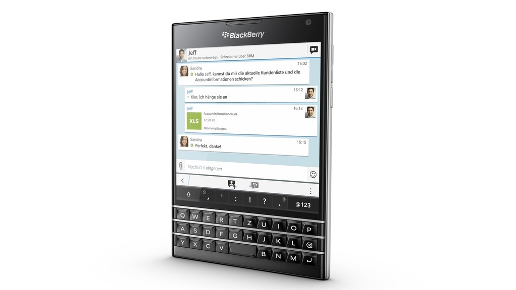 Blackberry Passport im Test - COMPUTER BILD