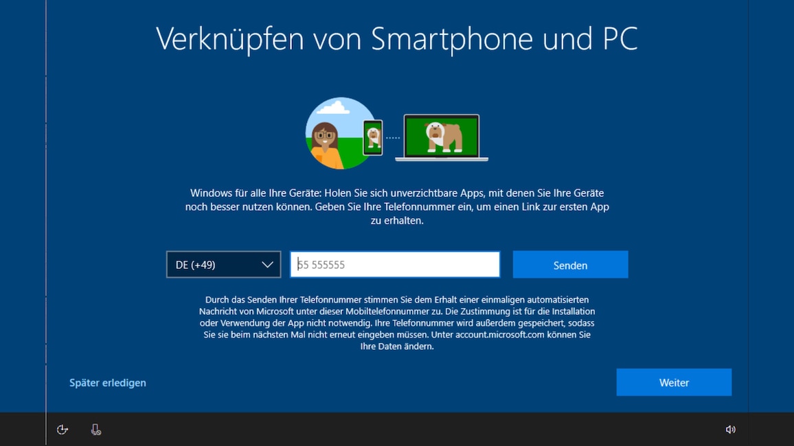 Windows 10: einrichten