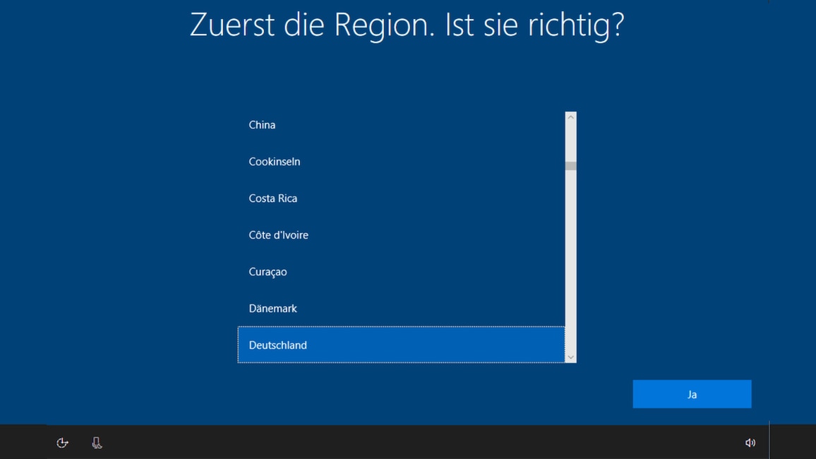 Windows 10 einrichten