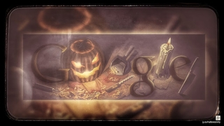 Google Doodle Halloween 2008
