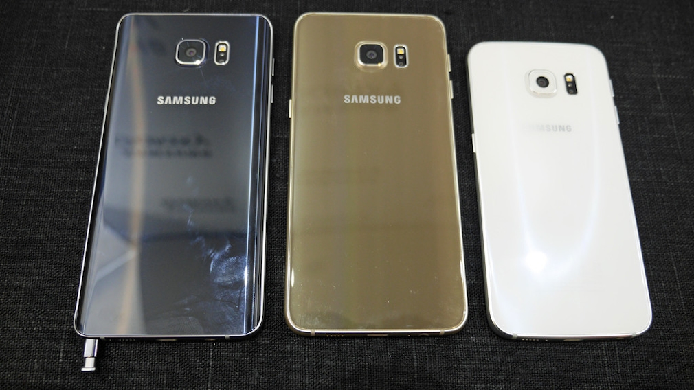 Samsung Galaxy Note 5, Galaxy S6 Edge+, S6 Edge