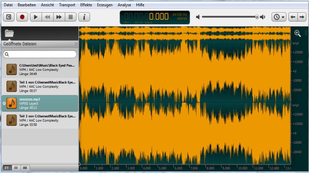 Klangverbesserung mit Ocenaudio Mit Oceanaudio verändern Sie die Frequenzen eines Songs durch den Einsatz von Filtern oder gezielter Frequenzanhebung oder -absenkung. Außerdem können Sie auch selber aufnehmen. 