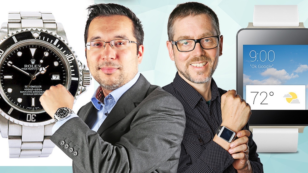 Das Duell: Rolex gegen Smartwatch