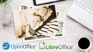 LibreOffice/OpenOffice: Bildbearbeitung – Bilder konvertieren zu Holz/Gold Normalerweise wird das Material eines Objekts festgelegt, wenn es entsteht. Mit Bürosoftware ändern Sie es mit ein paar Klicks im Nachhinein.