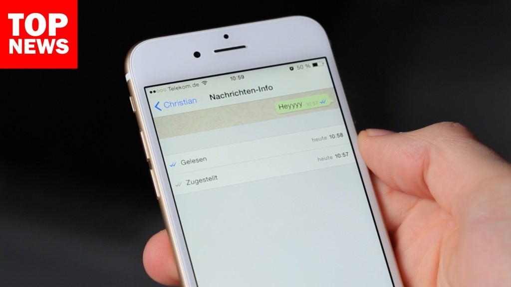Wie bitte WhatsApp loggt nun auch Lesezeitpunkt einer 