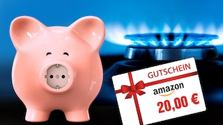 Strom & Gas: Tarif wechseln, 20-Euro-Amazon-Gutschein sichern