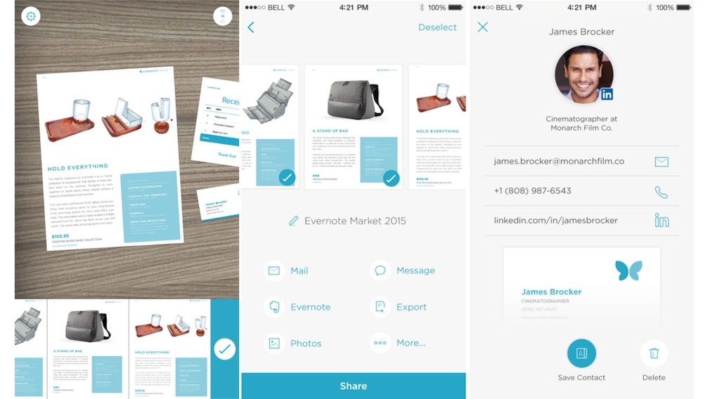 Scannable: Evernote startet Scanner-App - COMPUTER BILD