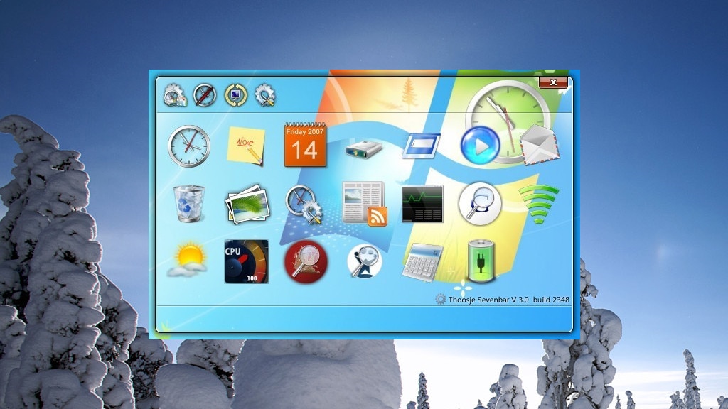 Windows Seven Sidebar: Gadget-Seitenleiste zurückholen