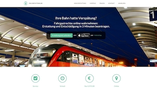 Webseite Zug-Erstattung