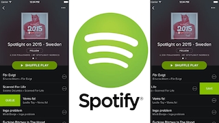 Spotify Touch Preview