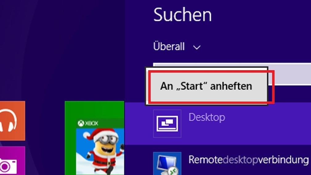Windows 8 Kachelthemen