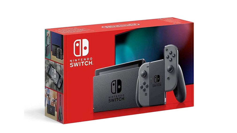 Nintendo-Switch-Konsole Grau