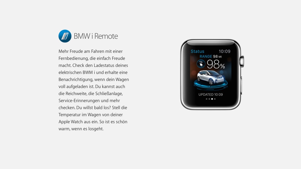 BMW i Remote