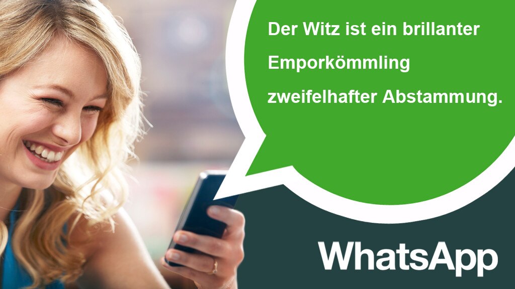 WhatsApp-Scherzsprüche zum 1. April