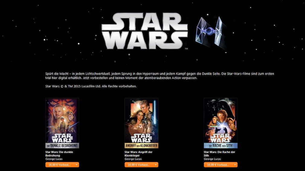 Star Wars Alle Kinofilme zum Download und zum Streamen COMPUTER BILD