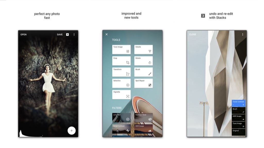 Snapseed 2.0 Update verfügbar COMPUTER BILD