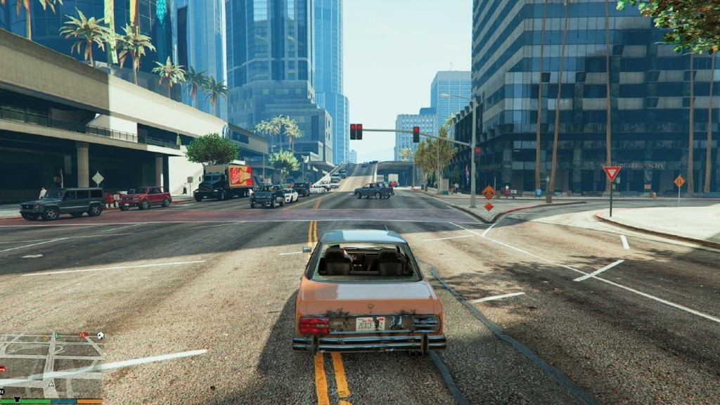 GTA 5: More pedestrians and traffic