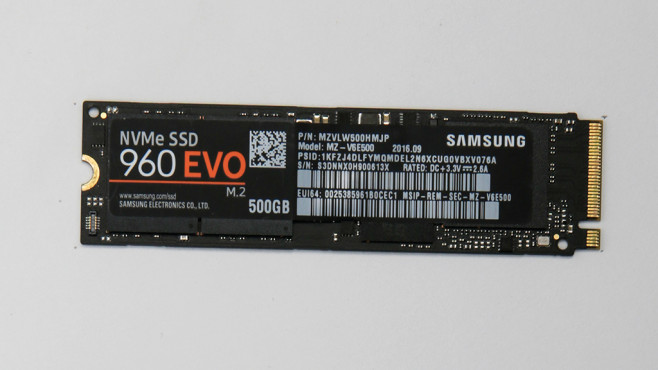 Samsung 960 Evo 500GB © COMPUTER BILD
