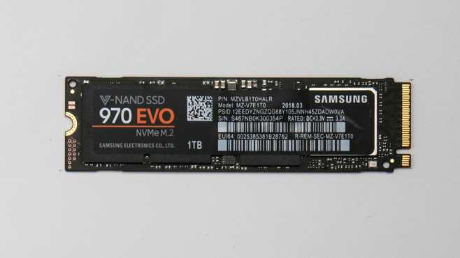 Samsung 970 Evo 1000GB © COMPUTER BILD