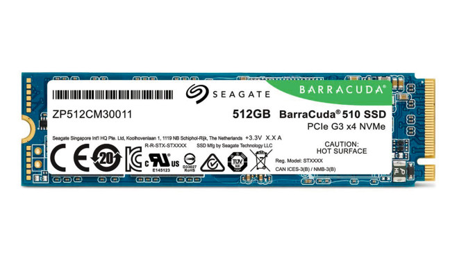 Seagate BarraCuda 510 SSD 512GB © Seagate