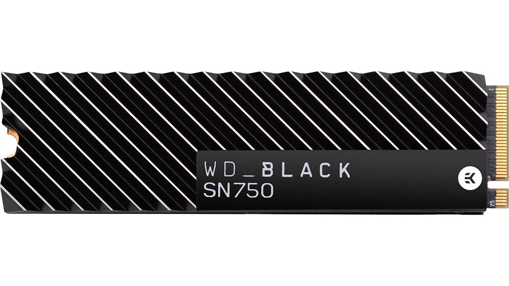 Western Digital Black SN750 NVMe 1TB Heatsink 