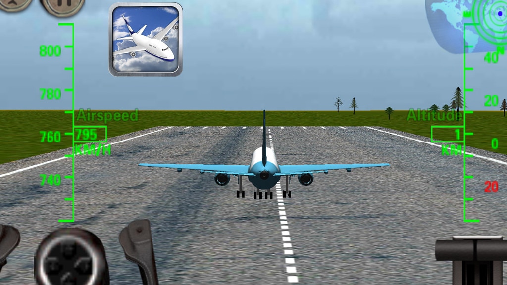 3D Flugzeug Flugsimulator
