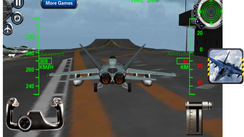 F 18 Kampfjet Simulator 3D