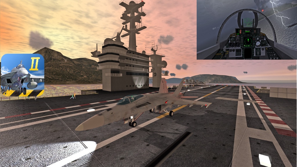 F18 Carrier Landing 2