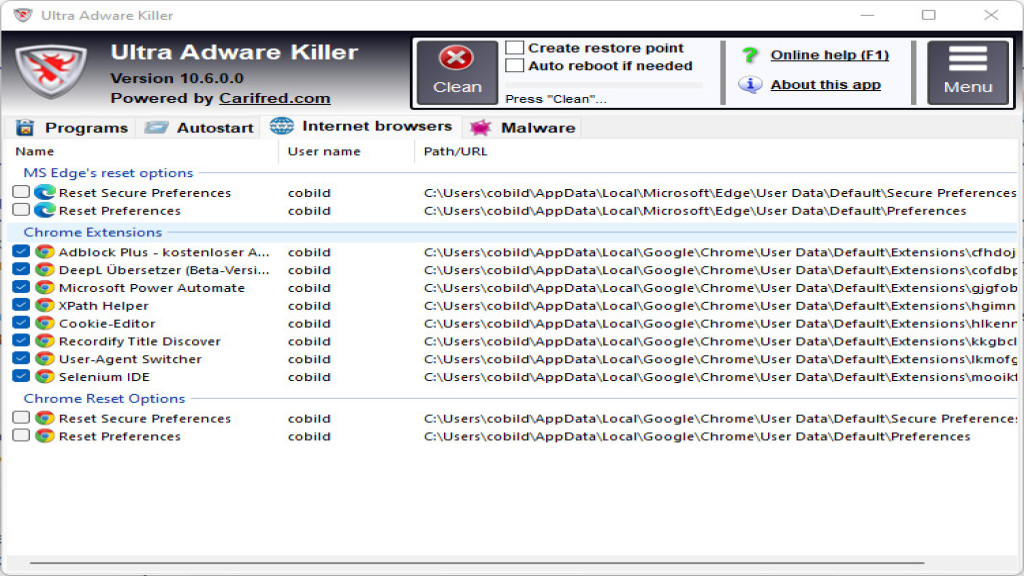 Ultra Adware Killer