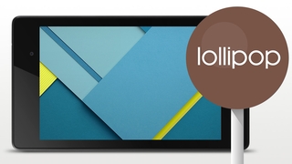 Nexus 7 mit Lollipop