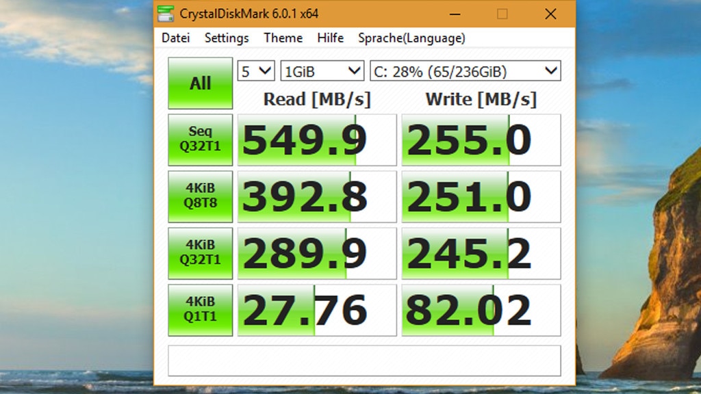 CrystalDiskMark Portable