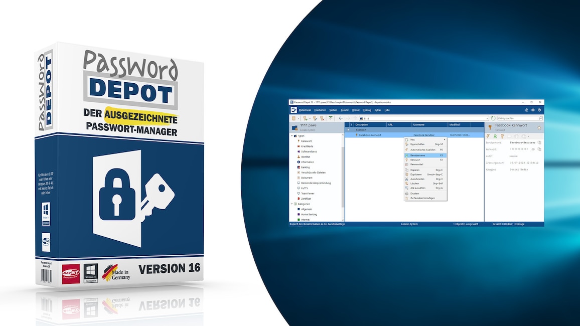 Password Depot 16 – Kostenlose Vollversion
