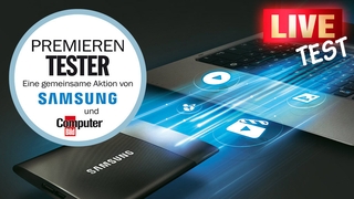 Leser-Live-Test Samsung SSD T1
