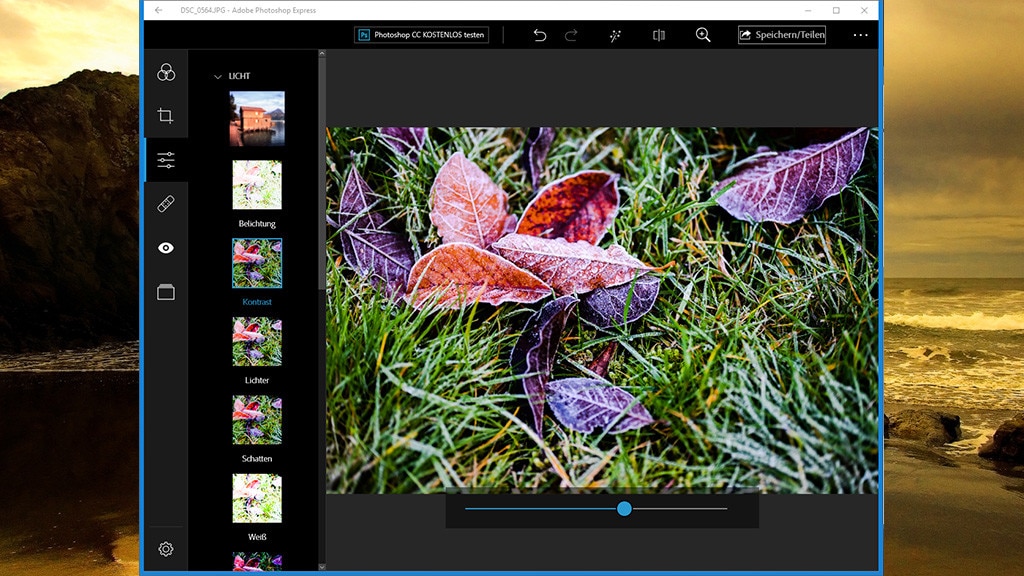 Adobe Photoshop Express: Bilder einfach überarbeiten