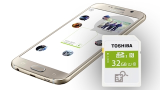 Toshiba NFC SDHC