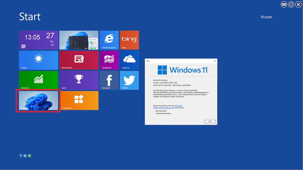 Windows 10/11: Fehlende Desktop-Kachel nachrüsten – nützliche Tipps Die Software "WinMetro" made in China bestückt Windows 10/11 mit einer Kachel-GUI/-Oberfläche. 
