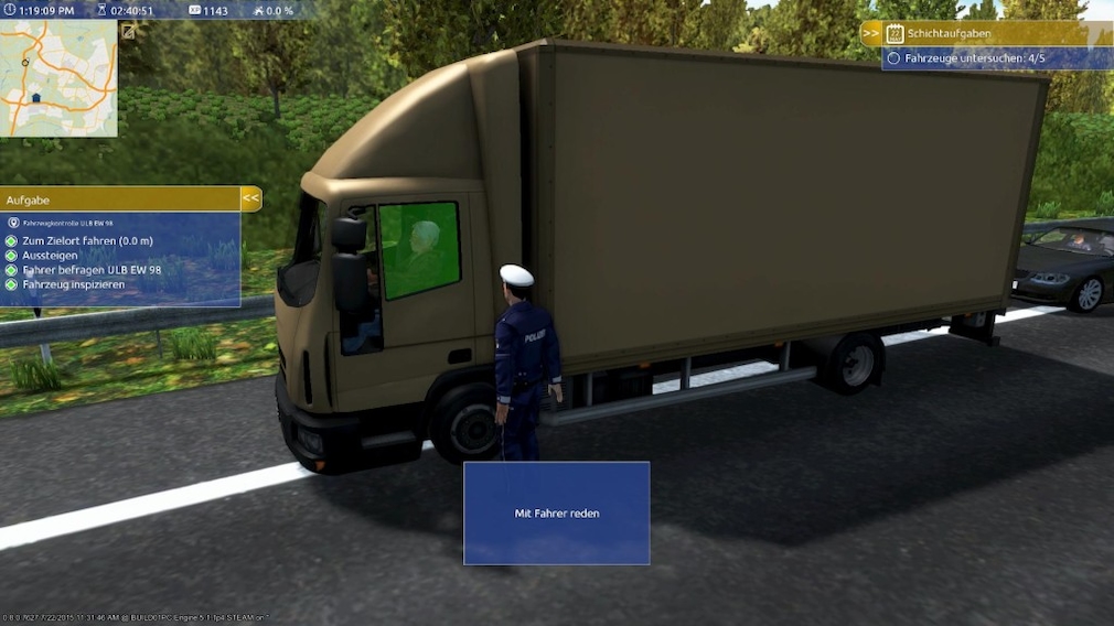Autobahn-Polizei Simulator 2015: LkW
