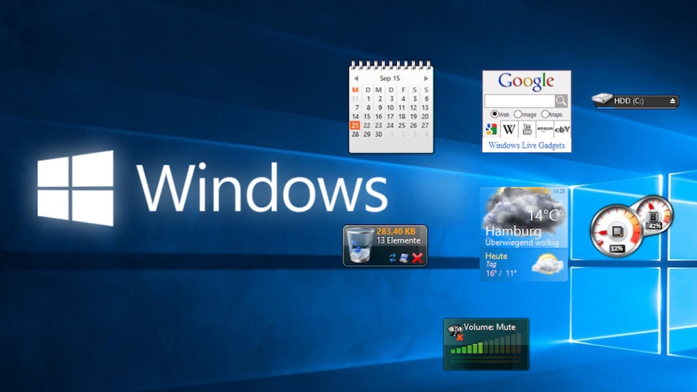Windows 10/11 Gadgets und Sidebar gratis nachrüsten COMPUTER BILD