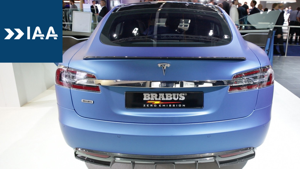Brabus-Tesla Model S auf der IAA 2015