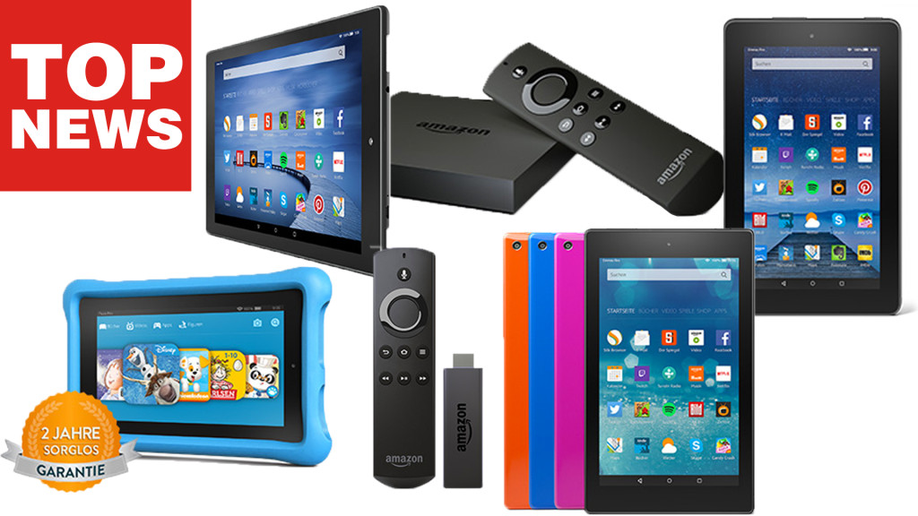 Amazon stellt neue Tablets, TVStick und Fire TV vor COMPUTER BILD
