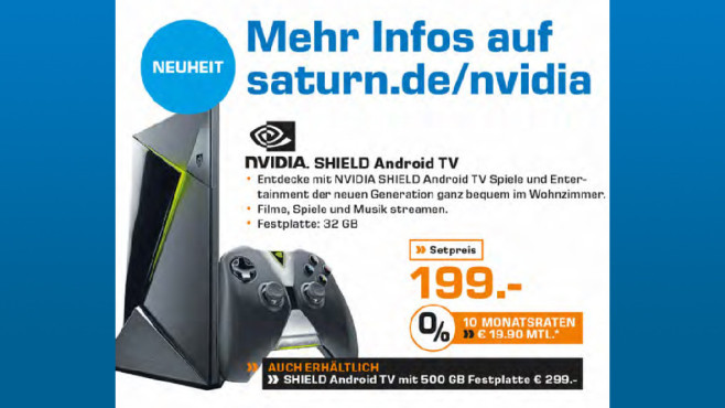 Nvidia Shield Android TV © Saturn