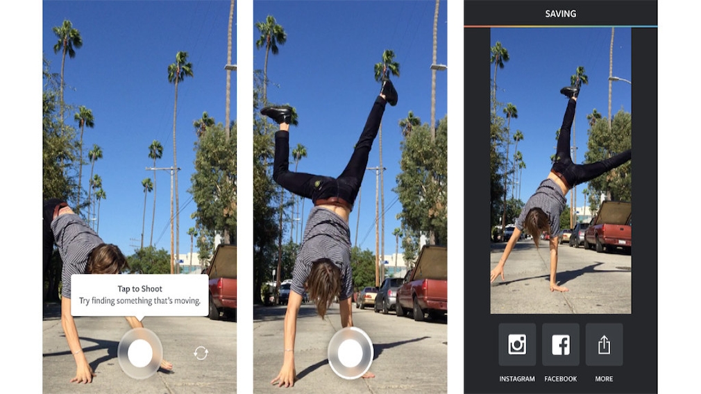 Boomerang DaumenkinoVideos mit neuer InstagramApp COMPUTER BILD