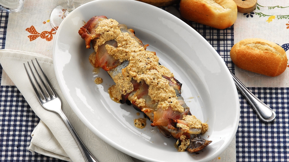 Rezept-Tipp vom Griller: Hecht mit Bacon