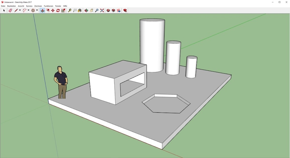 Screenshot 1 - SketchUp Make